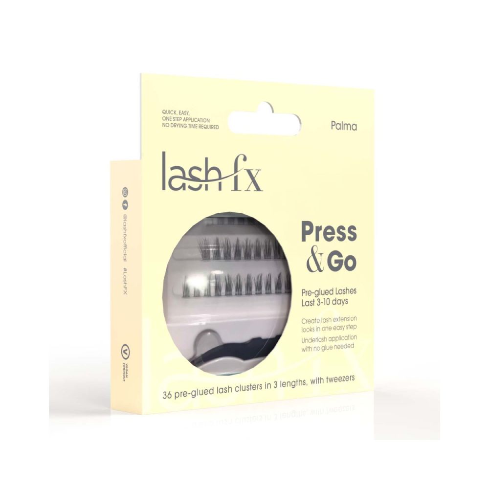 Lash FX Press & Go Pre-Glued Lash Clusters Palma