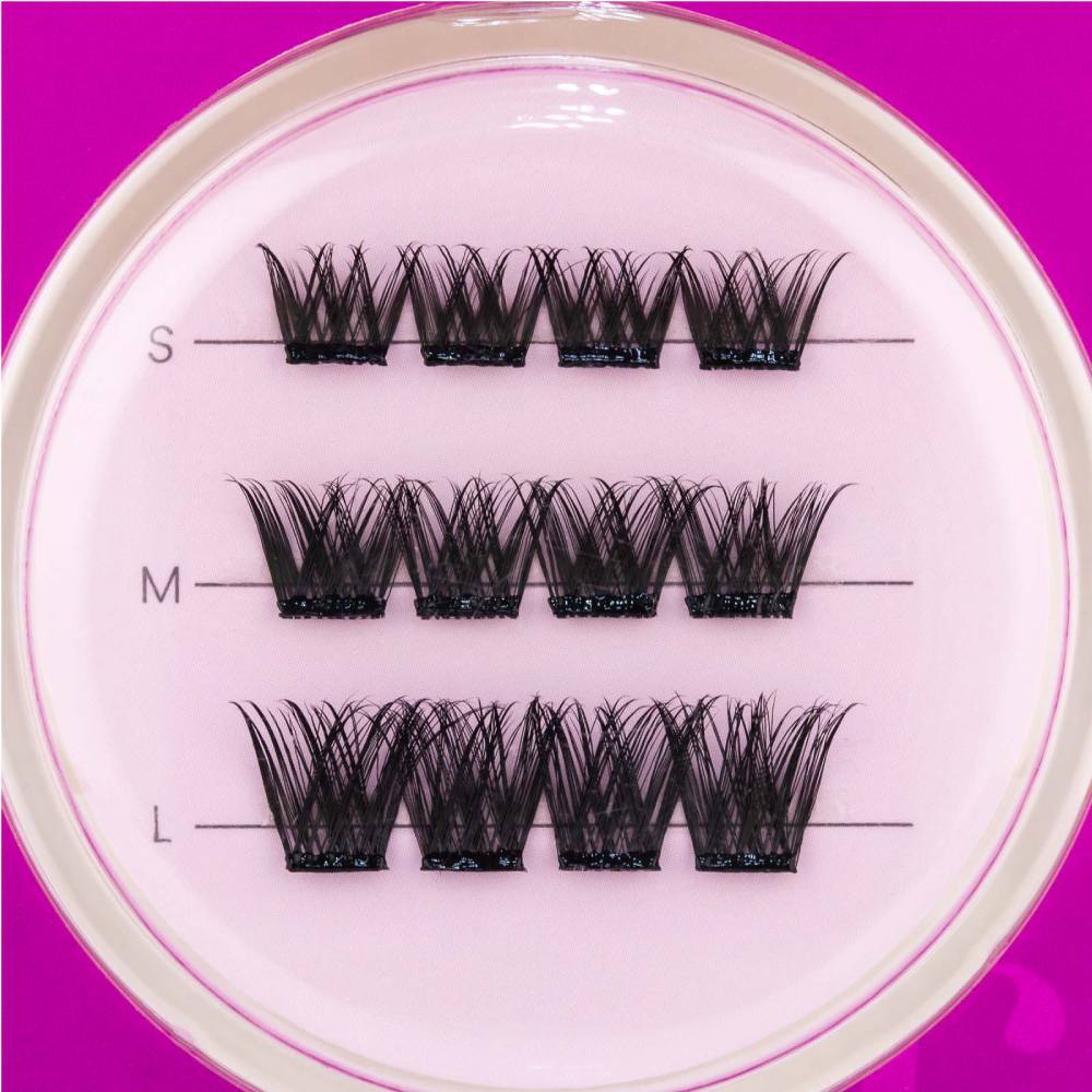 Lash FX Press & Go Pre-Glued Top Up Lash Clusters Rome