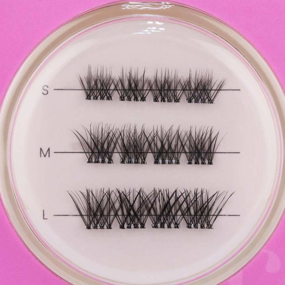 Lash FX Press & Go Pre-Glued Top Up Lash Clusters Milan
