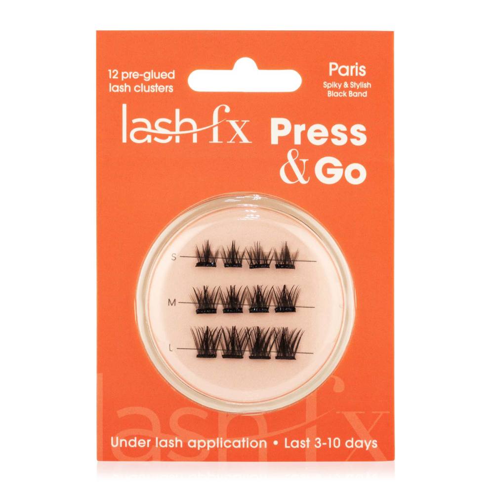 Lash FX Press & Go Pre-Glued Top Up Lash Clusters Paris