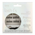 Lash FX Press & Go Pre-Glued Lash Clusters Shine