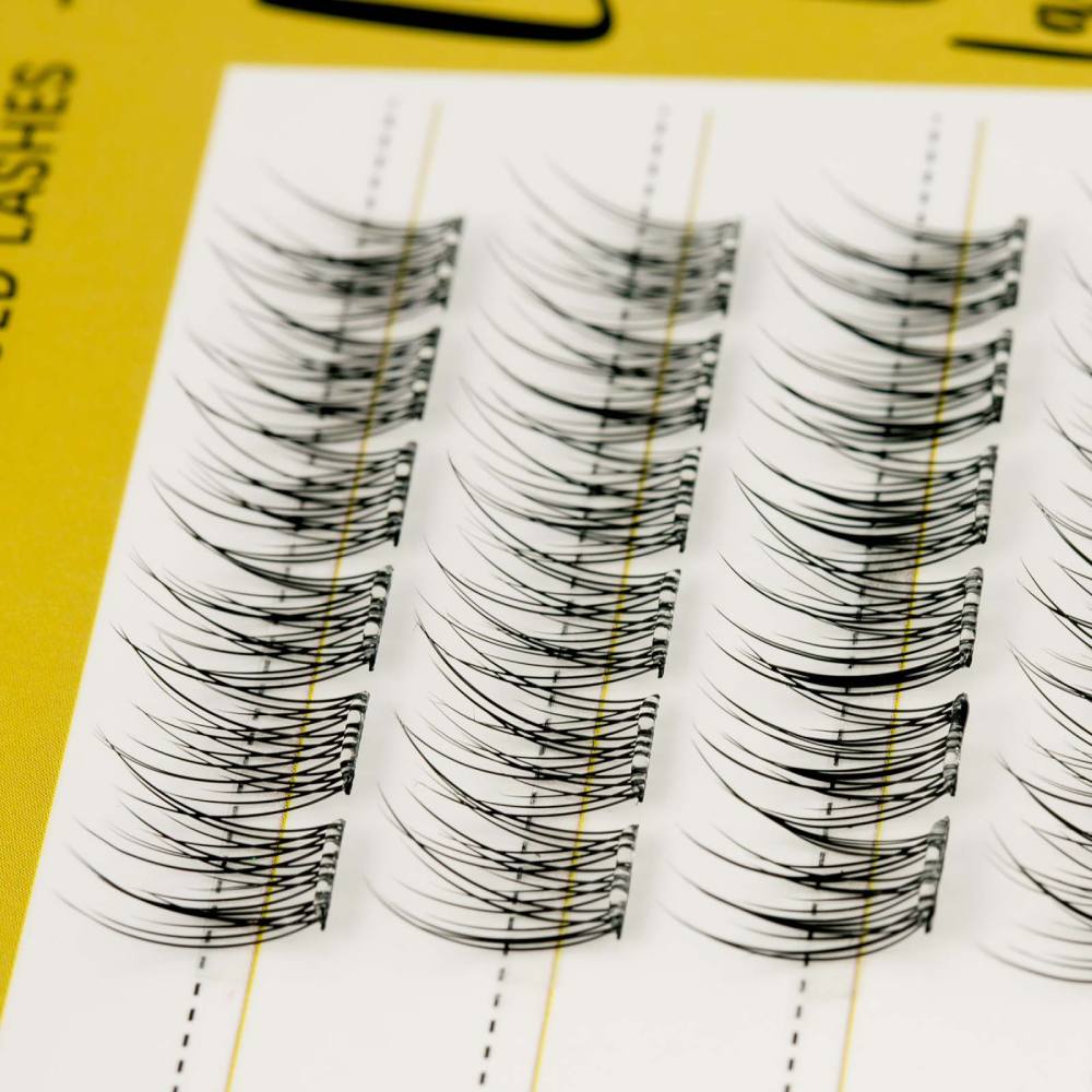 LaLa Lashes Pre-Glued Cluster Lashes Natural Glow