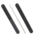 Krissell Beauty 4-Way Acrylic Board Nail File Black
