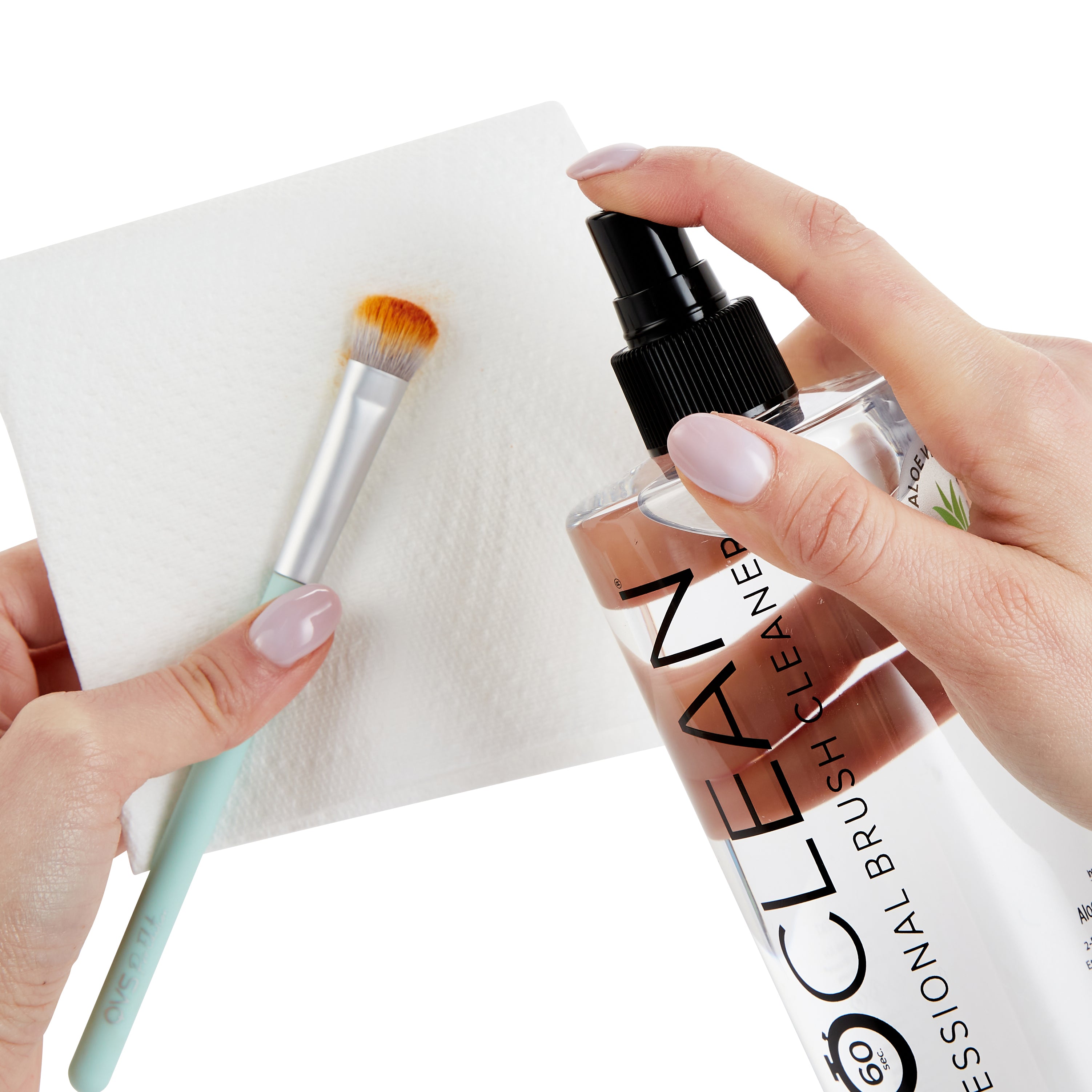ISOCLEAN Makeup Brush Cleaner With Spray Top 525ml