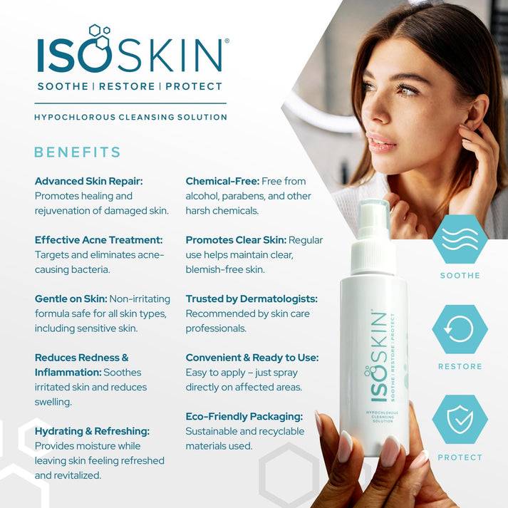 ISOCLEAN ISOSKIN Hypochlorous Cleansing Solution Spray 100ml