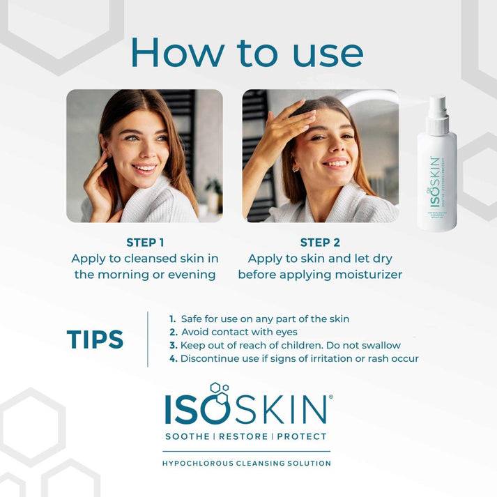 ISOCLEAN ISOSKIN Hypochlorous Cleansing Solution Spray 525ml