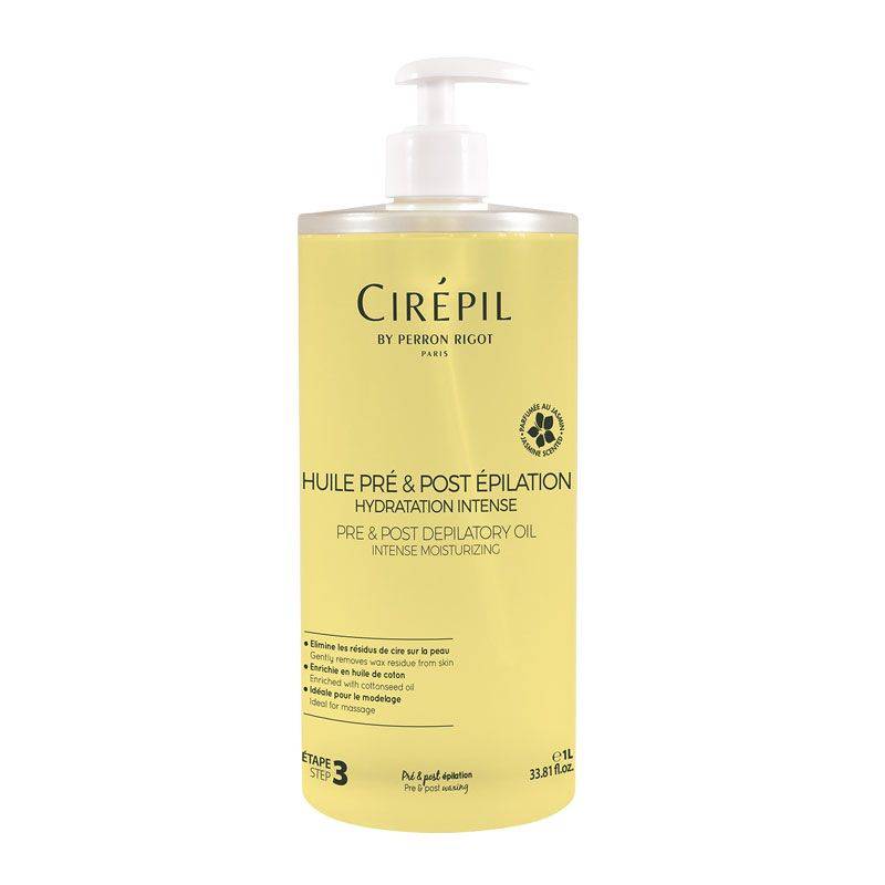 Perron Rigot Cirepil Pre & Post Depilatory Oil Jasmin 1L