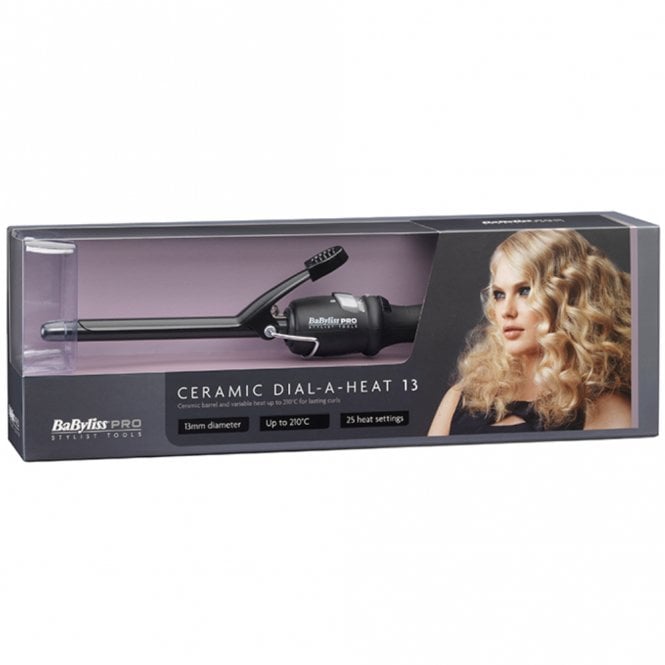 BaByliss Pro Ceramic Dial-a-Heat Tong 13mm