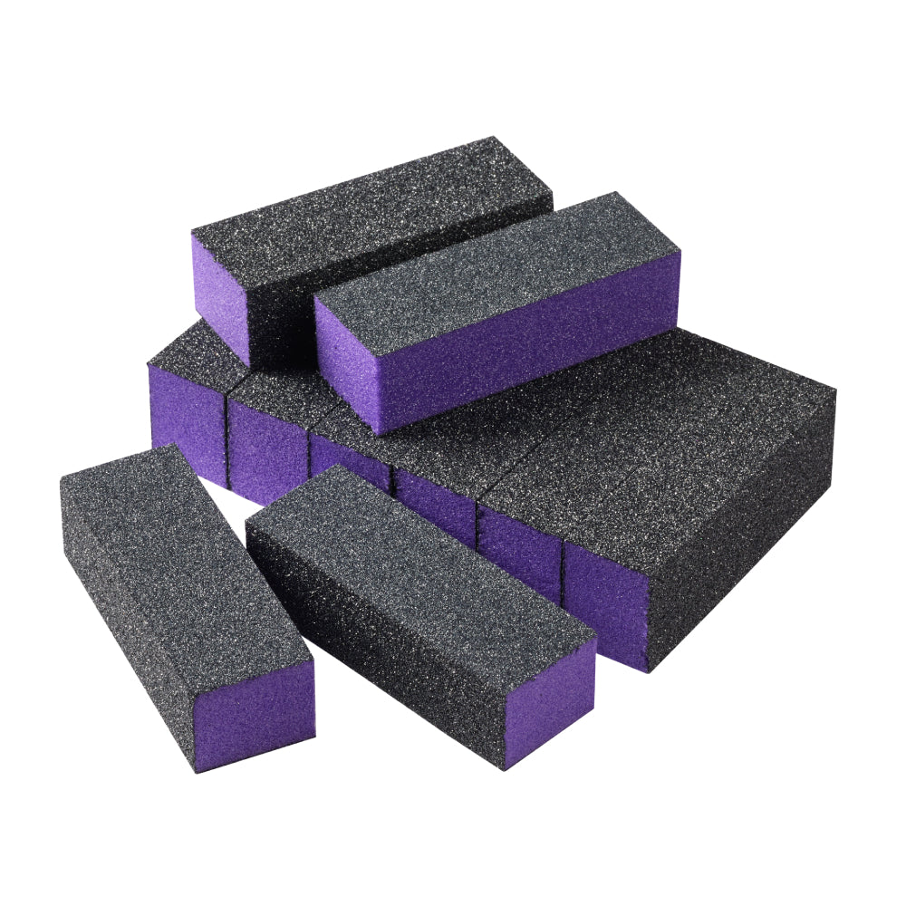The Edge Purple 3-way Sanding Block - Grit 60/100 (10)