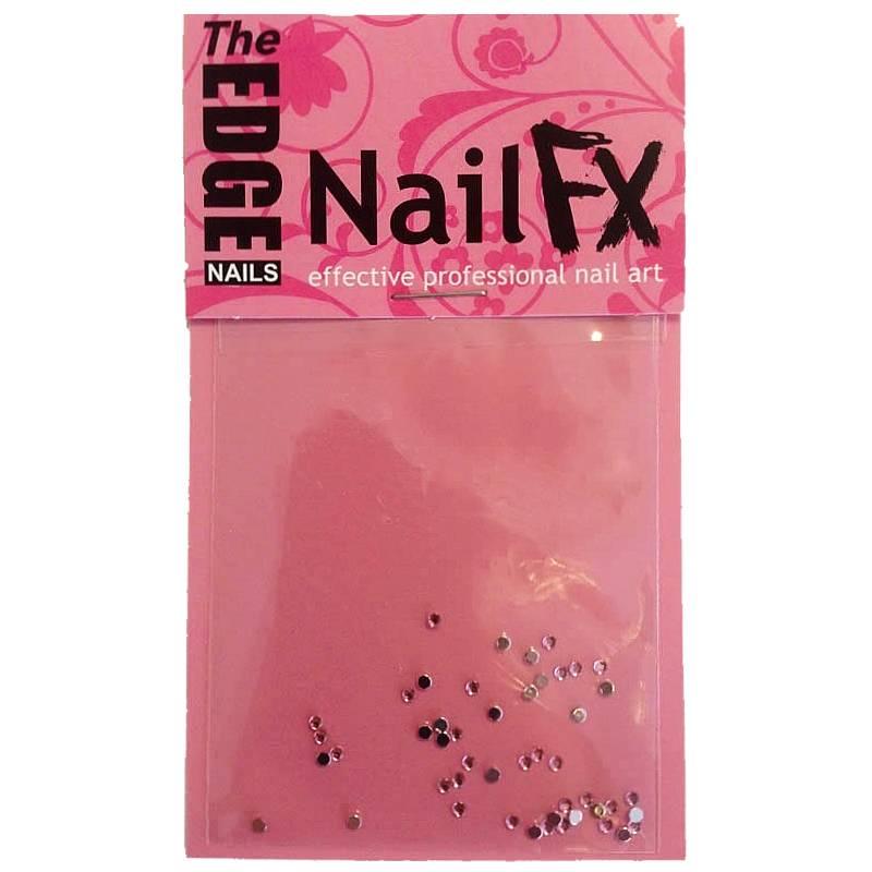 The Edge Nail FX Silver Stones Round (48)