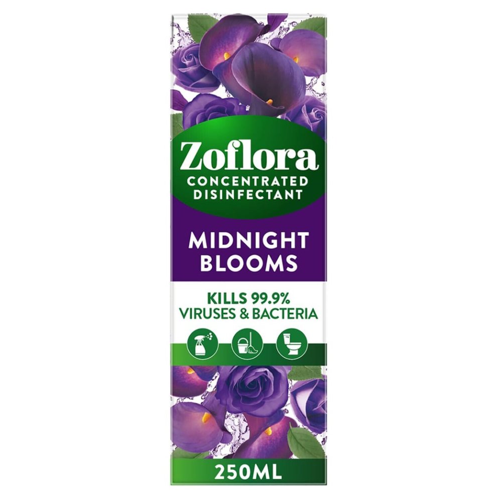Zoflora Concentrated Multipurpose Disinfectant 250ml - Midnight Blooms