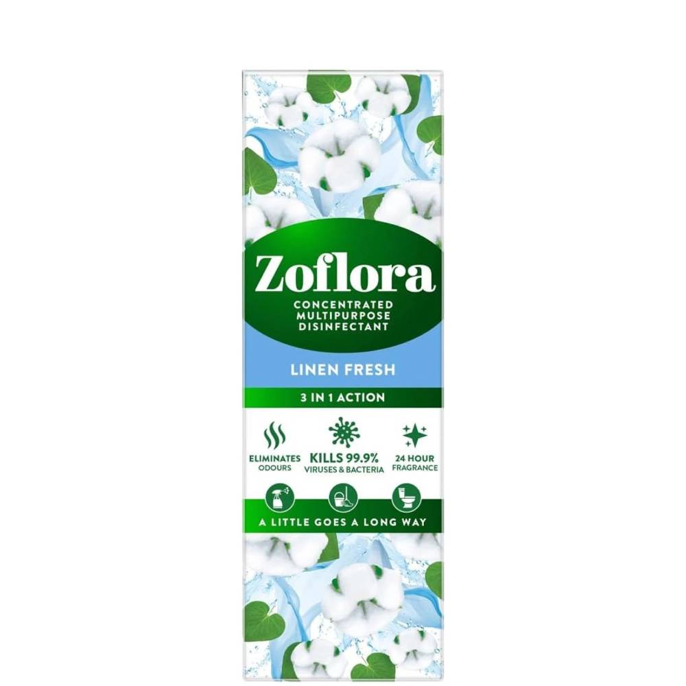 Zoflora Concentrated Multipurpose Disinfectant 250ml - Linen Fresh
