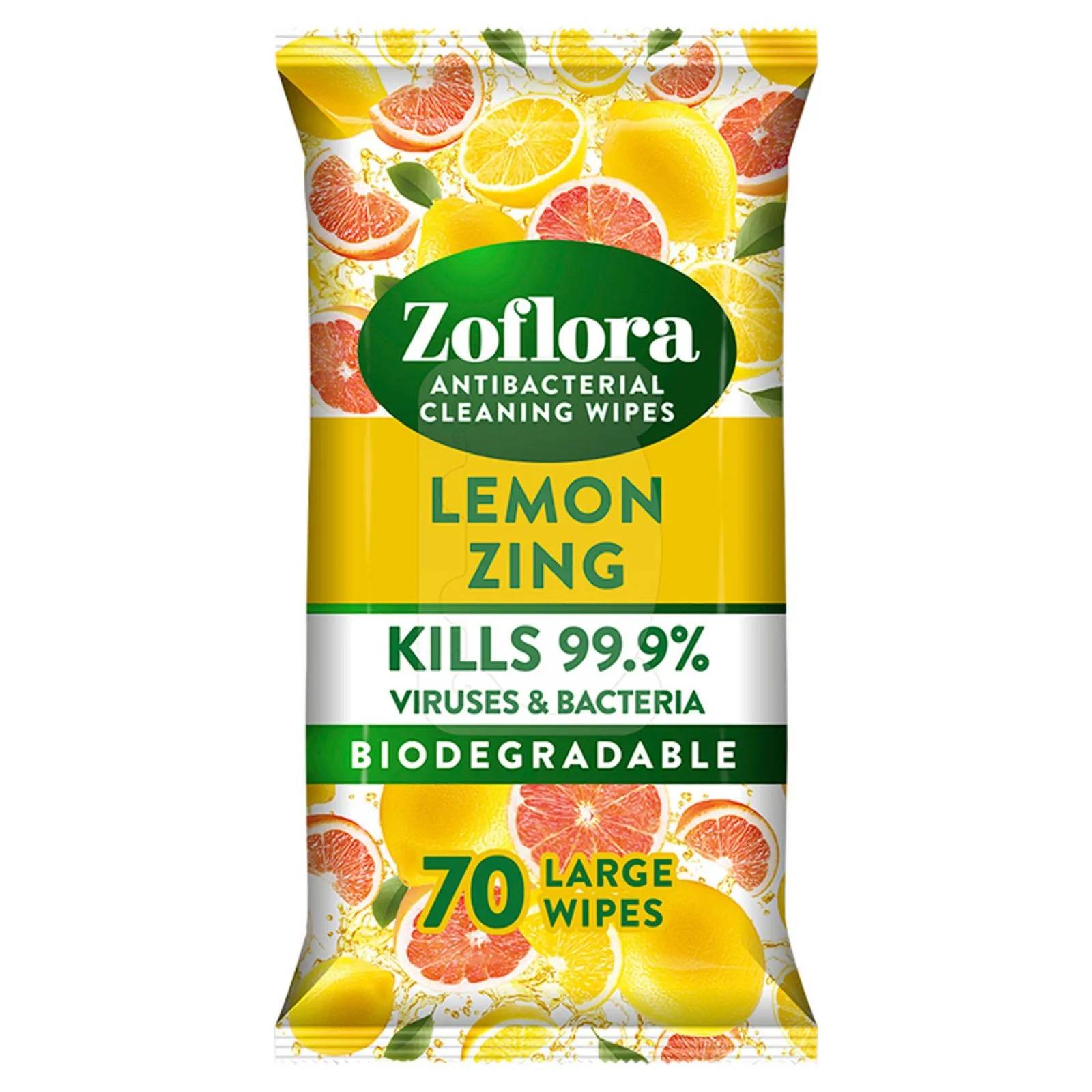 Zoflora Antibacterial Multi-Surface Cleaning Wipes (70 Wipes)