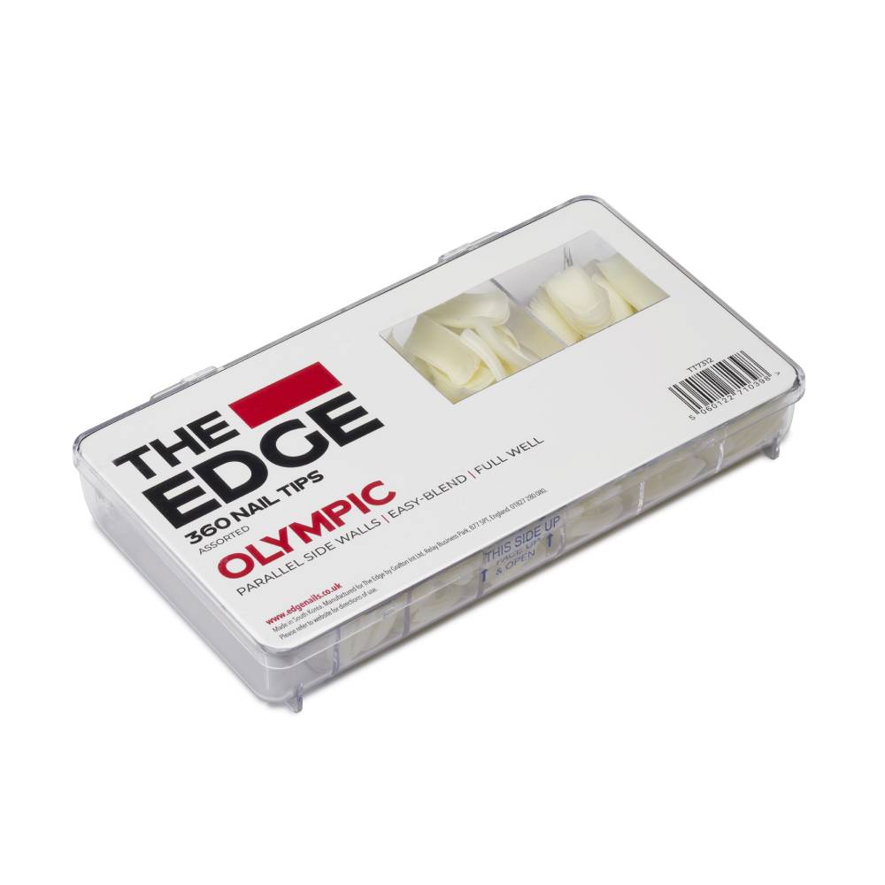 The Edge 360 Olympic Nail Tips Assorted