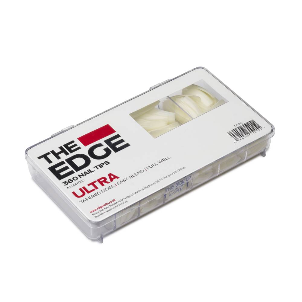 The Edge 360 Ultra Nail Tips Assorted