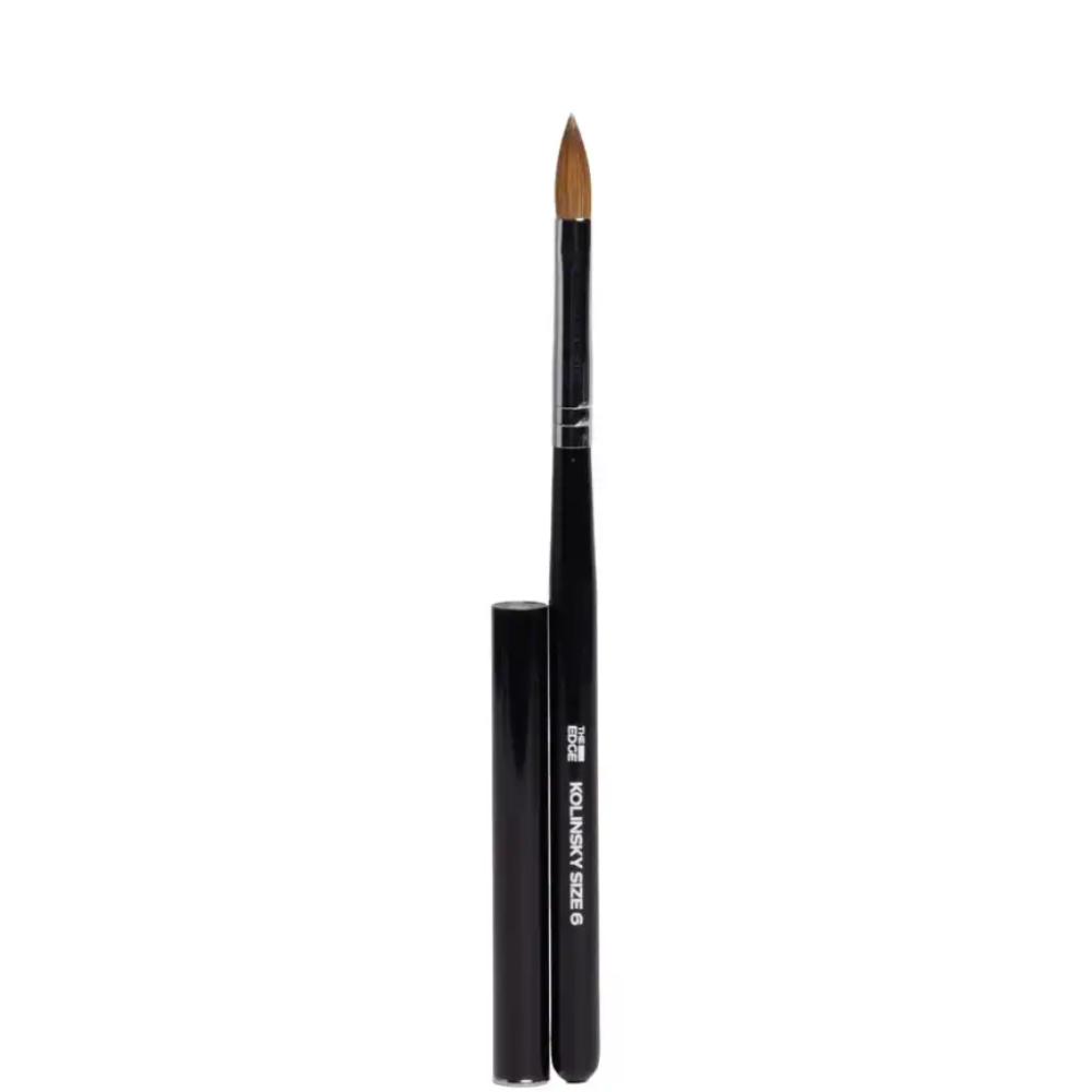 The Edge Kolinsky Oval Size 6 Brush