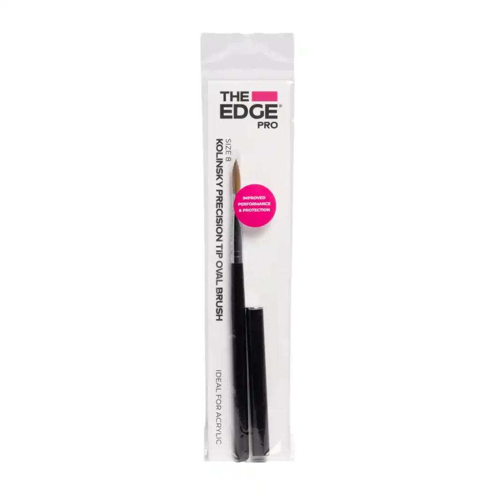 The Edge Kolinsky Oval Size 8 Brush