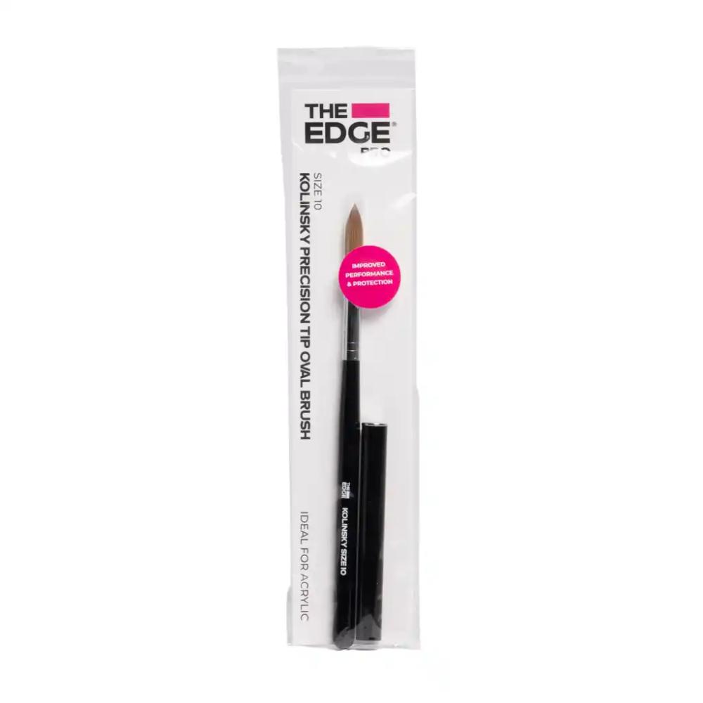 The Edge Kolinsky Oval Size 10 Brush