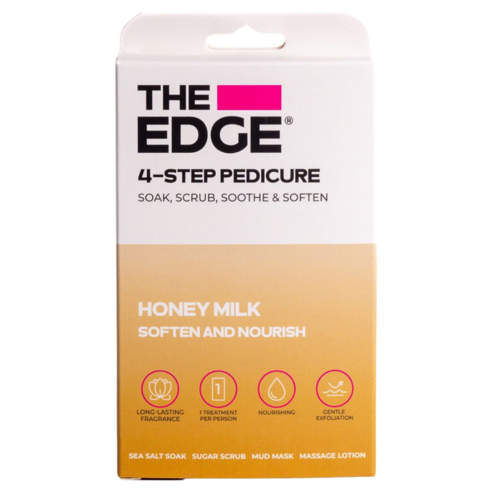 The Edge 4 Step Pedicure Honey Milk