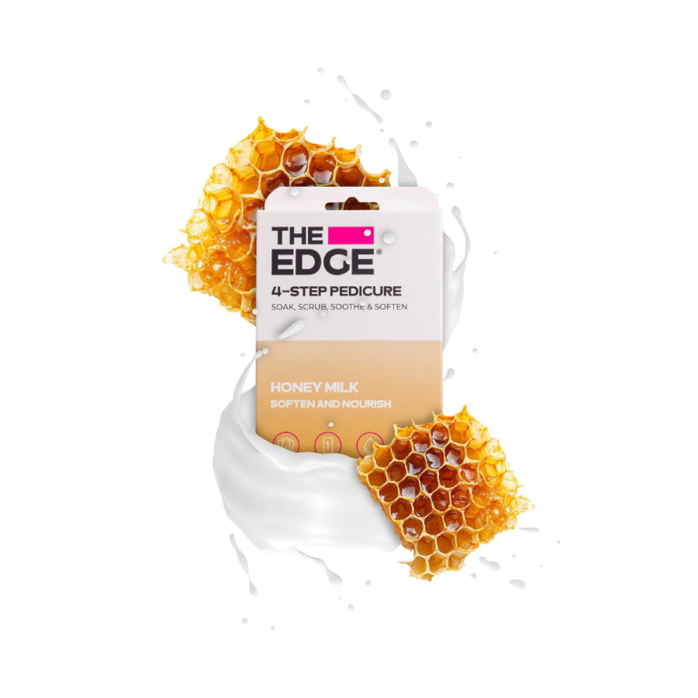 The Edge 4 Step Pedicure Honey Milk