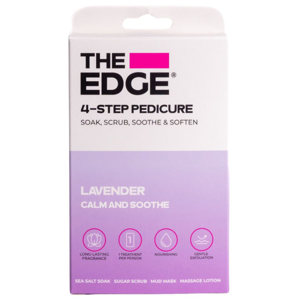 The Edge 4 Step Pedicure Lavendar