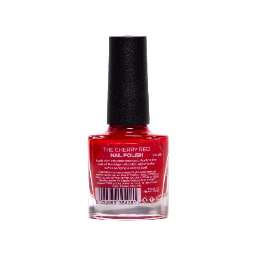 The Edge The Cherry Red Nail Polish 8ml