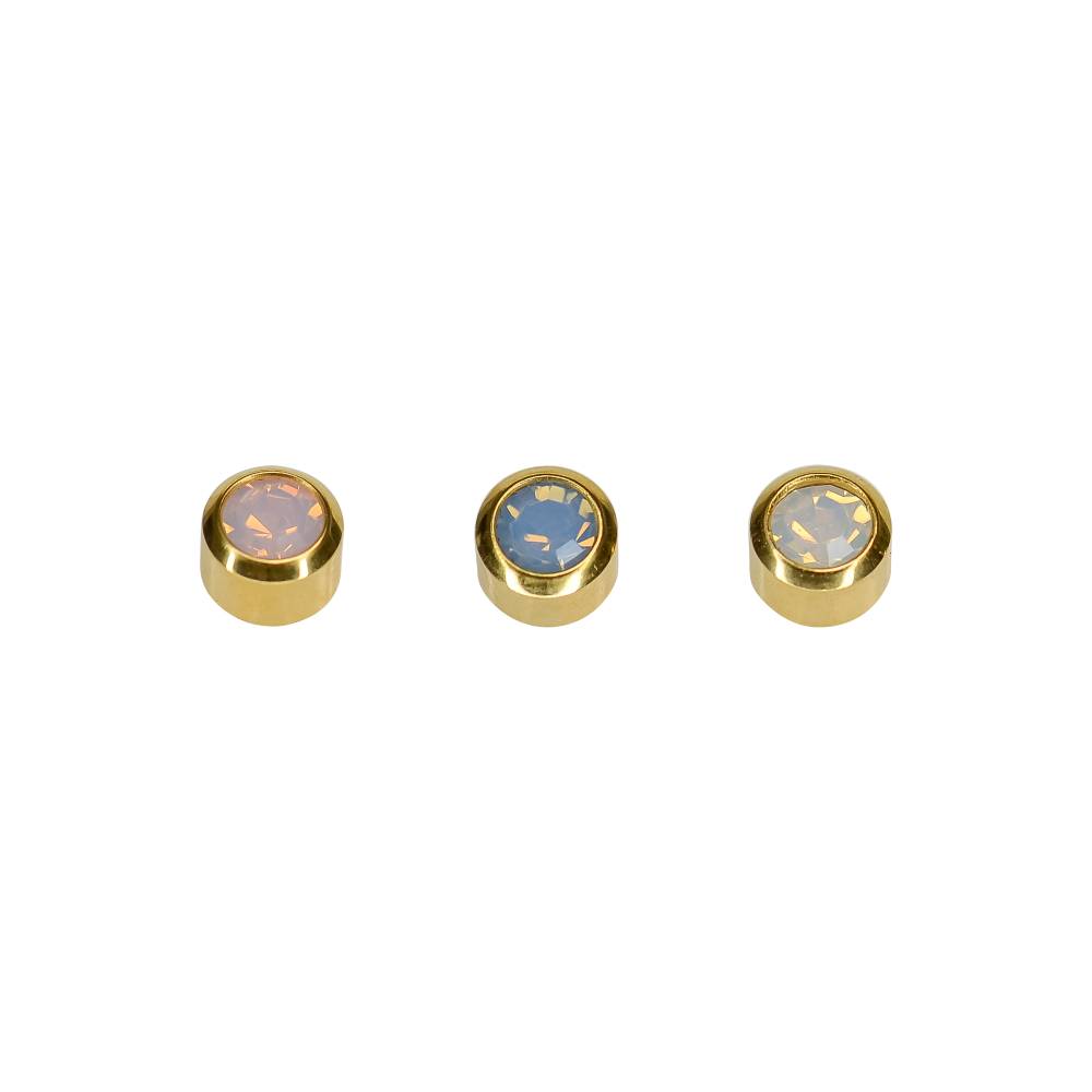 Caflon 24ct Gold Plated Opal Assortment (12)