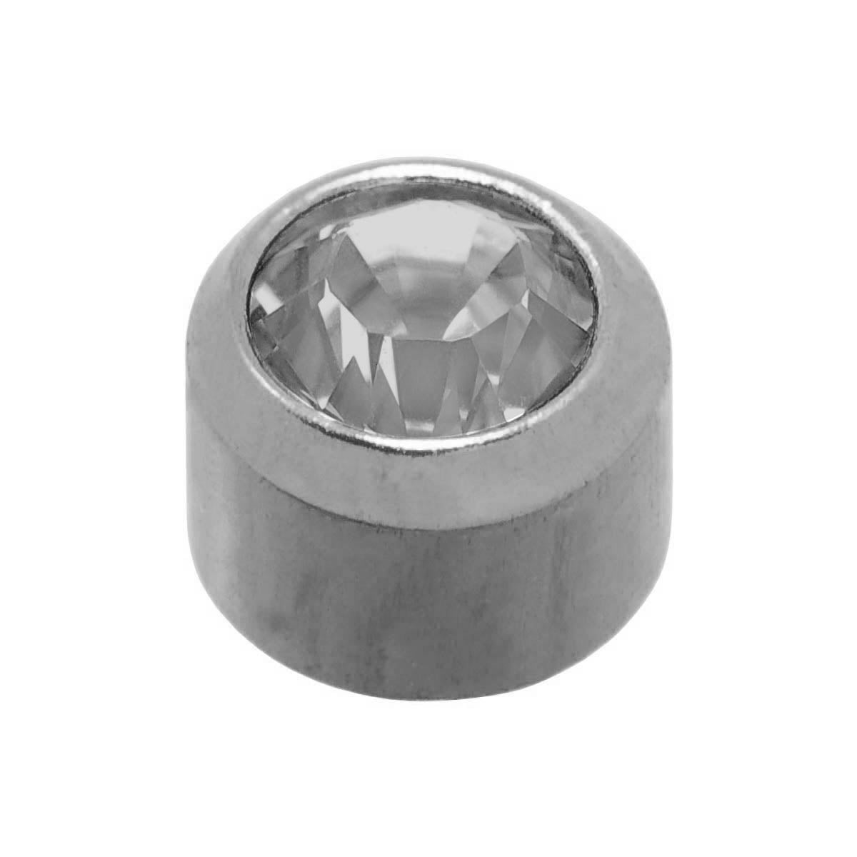 Caflon Birthstones Stud Earrings Stainless Steel April Mini (12)