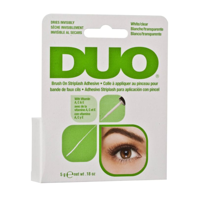 Ardell Duo Brush On Striplash Adhesive White/Clear 5g