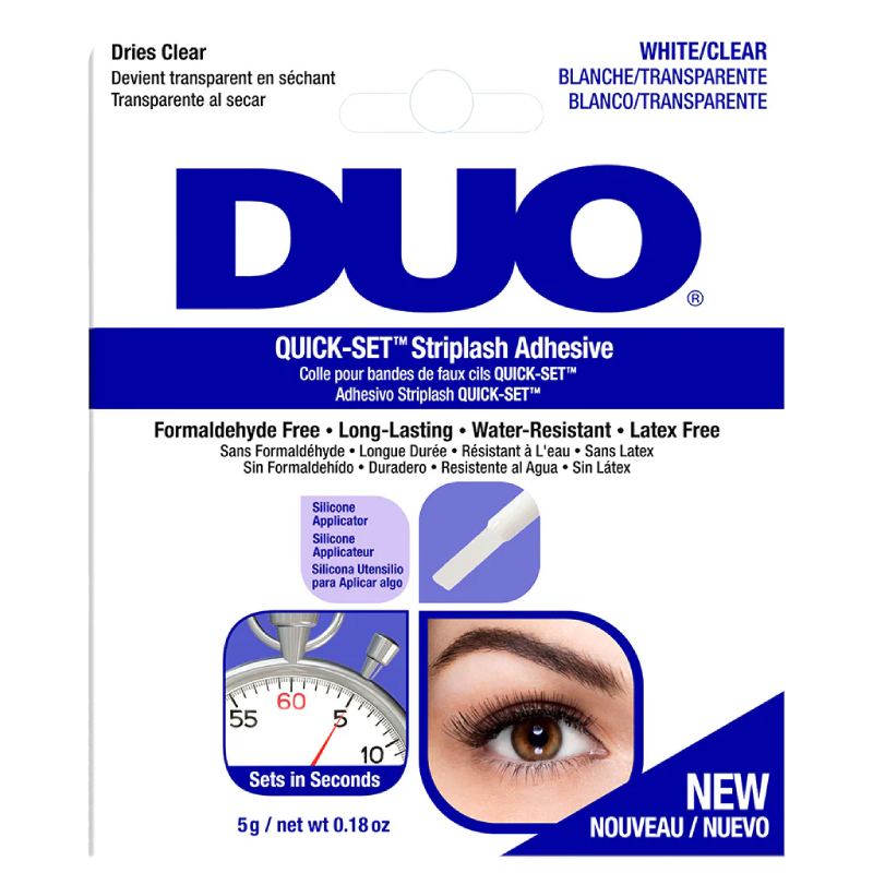 Ardell Duo Quick-Set Striplash Adhesive White/Clear 5g