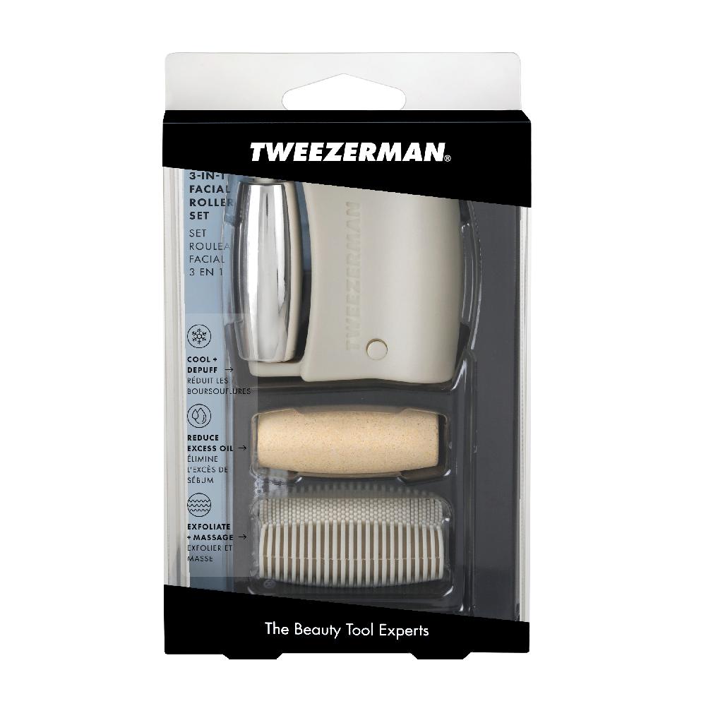 Tweezerman 3 in 1 Facial Roller Set