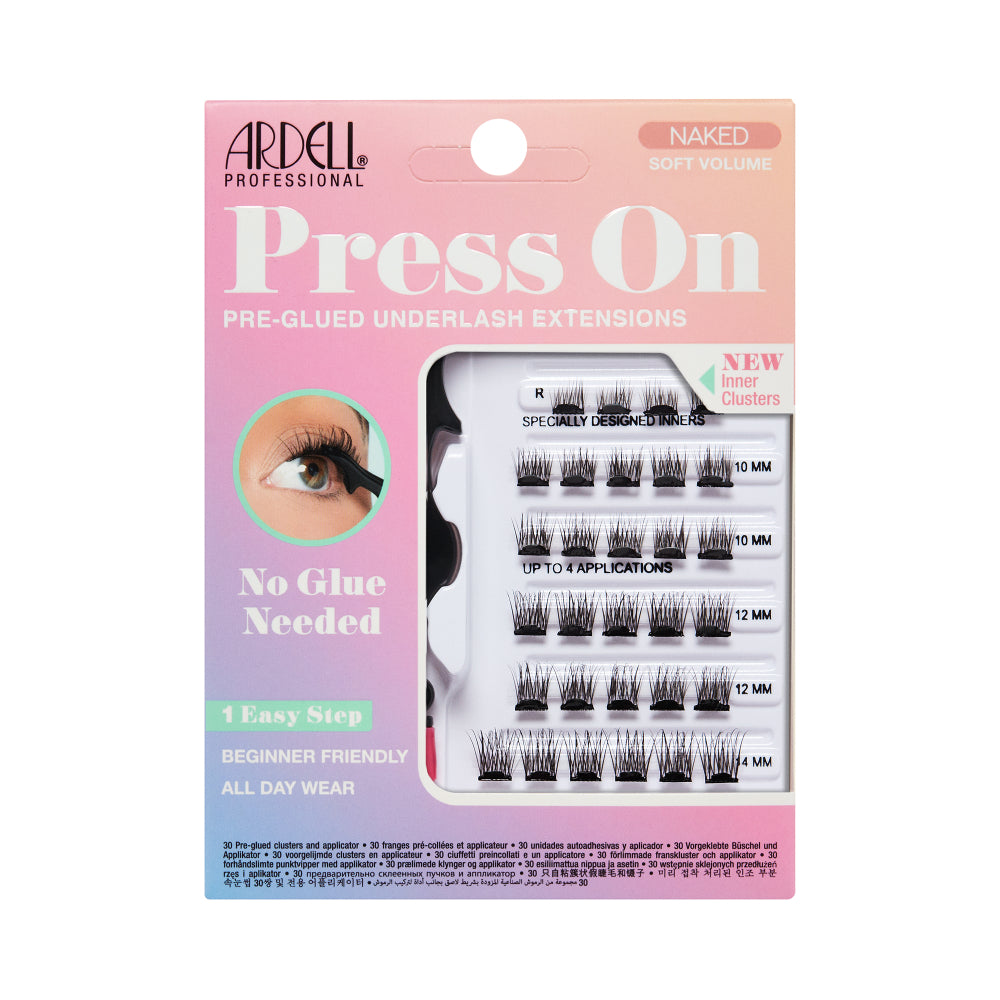 Ardell Press On Pre-Glued Underlash Extensions Naked Soft Volume