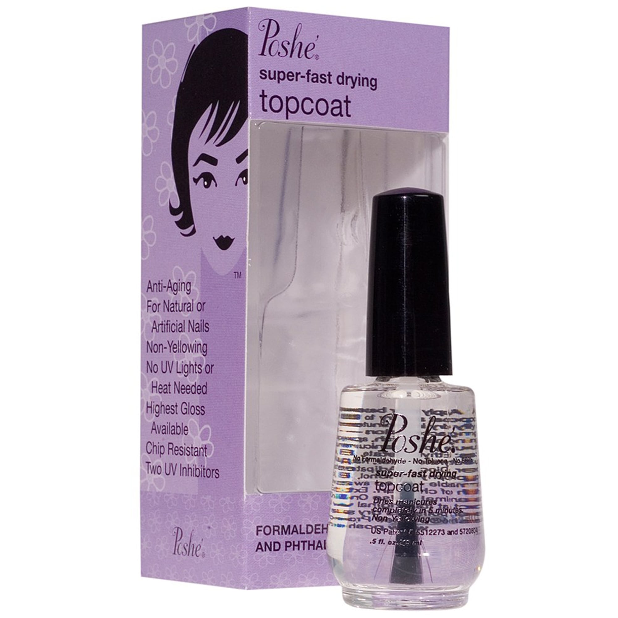 Duri Poshe Super Fast Drying Top Coat 14ml