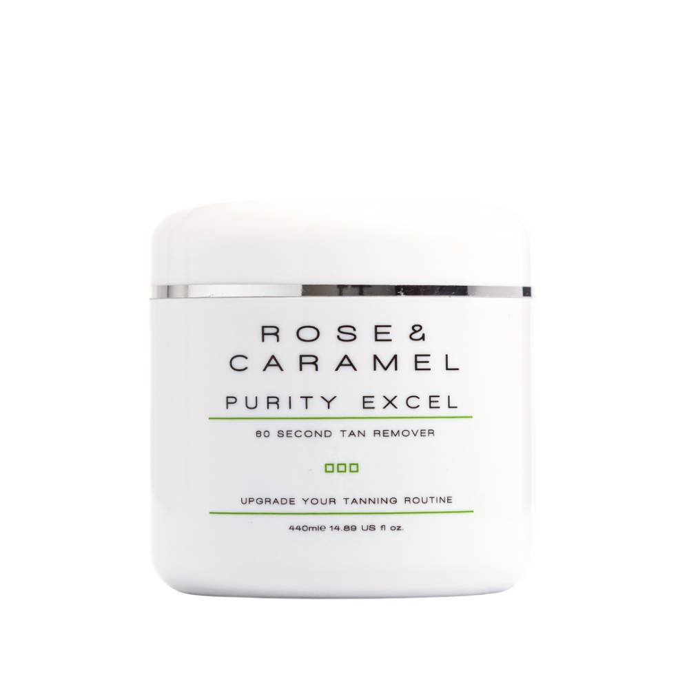 Rose & Caramel Limited Purity Excel 60 Second Self Tan Removing Scrub 440ml
