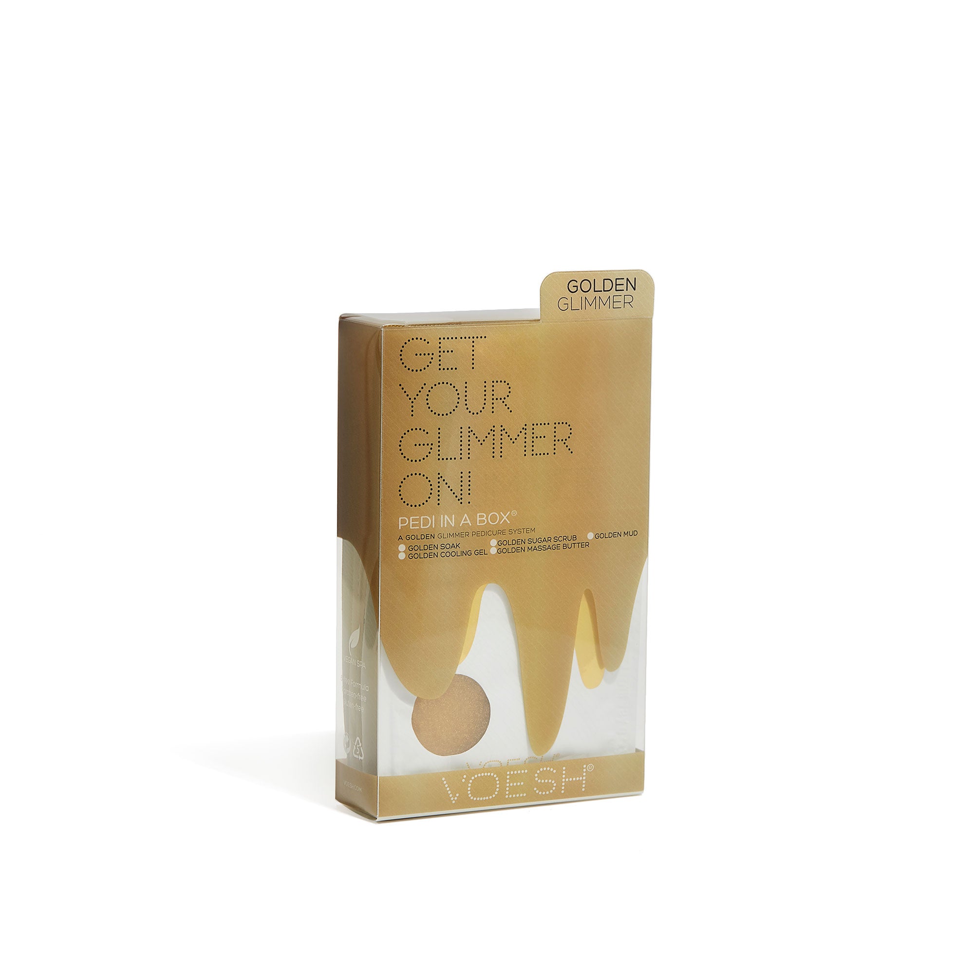 Voesh Glimmer Spa Pedi in a Box (5 step)