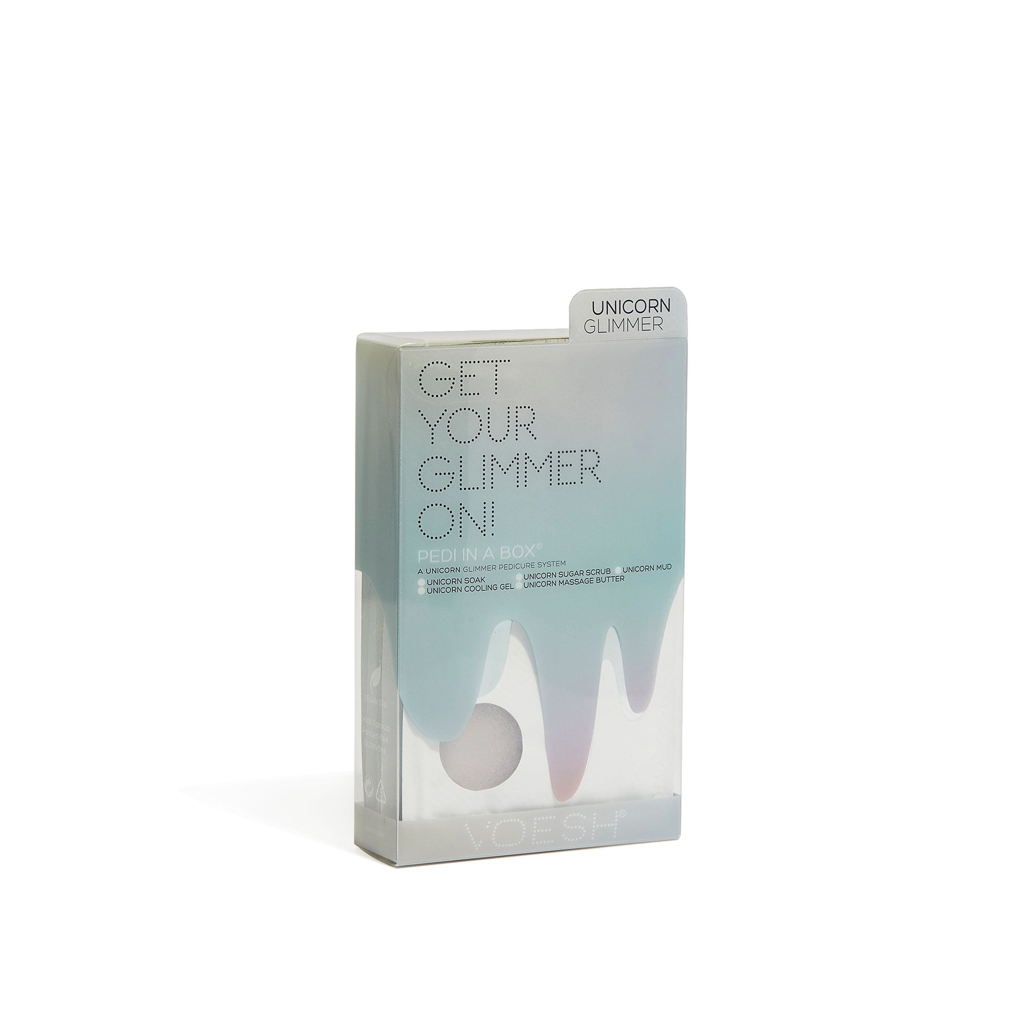 Voesh Glimmer Spa Pedi in a Box (5 step)