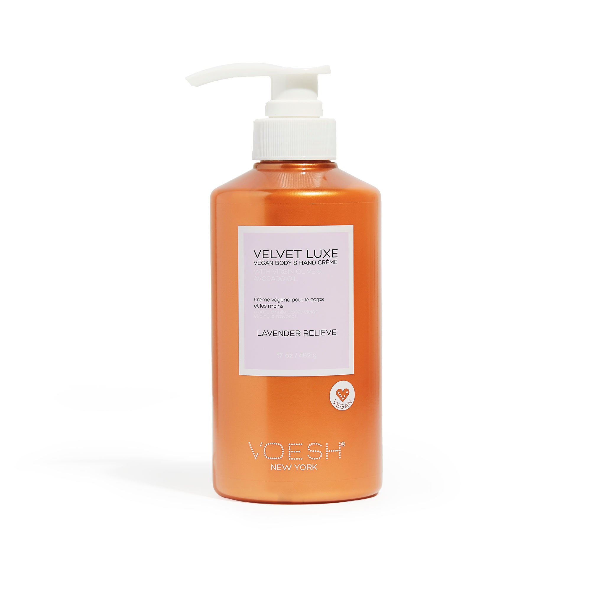 Voesh Velvet Luxe Vegan Body & Hand Creme 482g