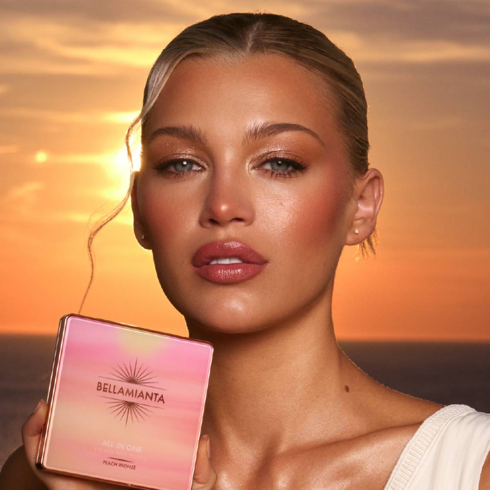 Bellamianta All In One Eye and Face Palette Peach Bronze