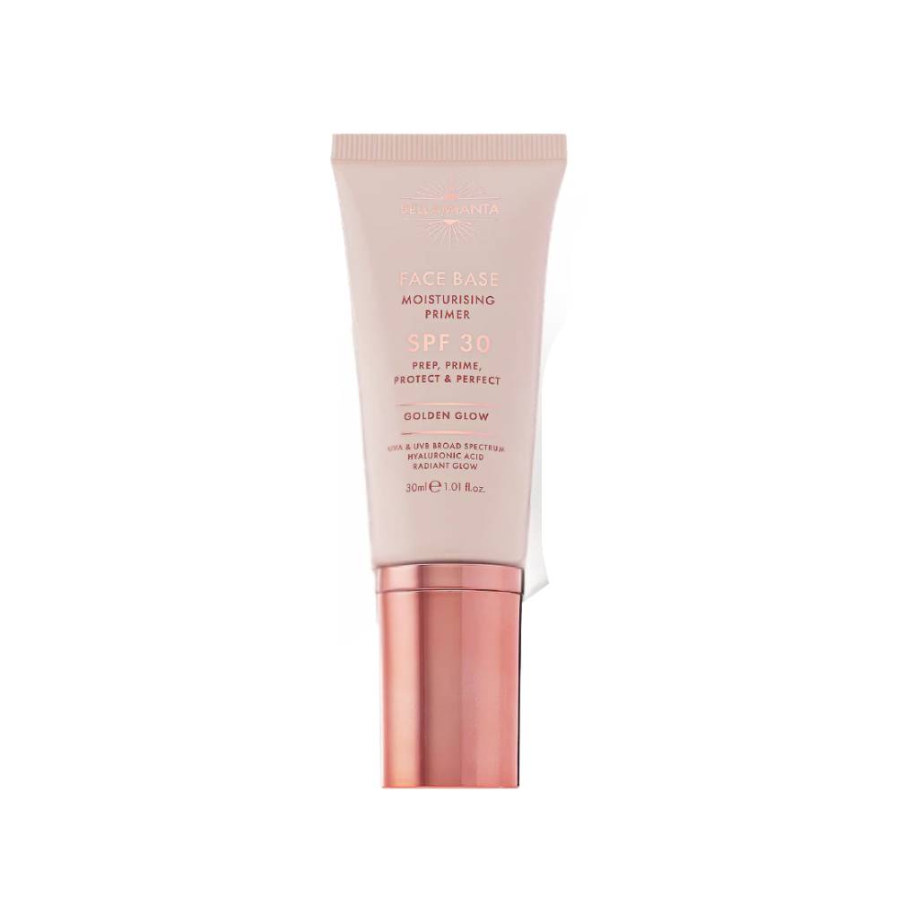 Bellamianta Face Base Moisturising Primer SPF30 Golden Glow 30ml