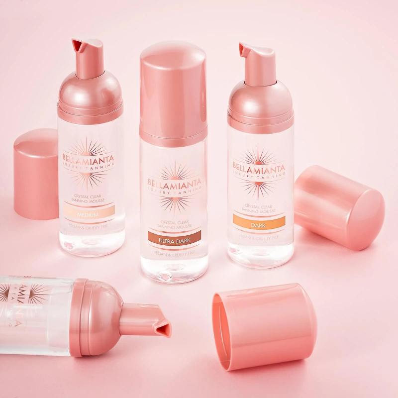 Bellamianta Crystal Clear Tanning Mousse Medium 150ml