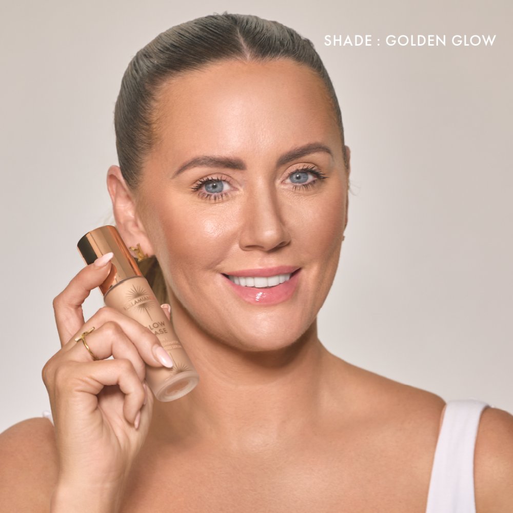 Bellamianta Glow Base 3 in 1 Skin Illuminator, Primer & Serum - Golden Glow 30ml