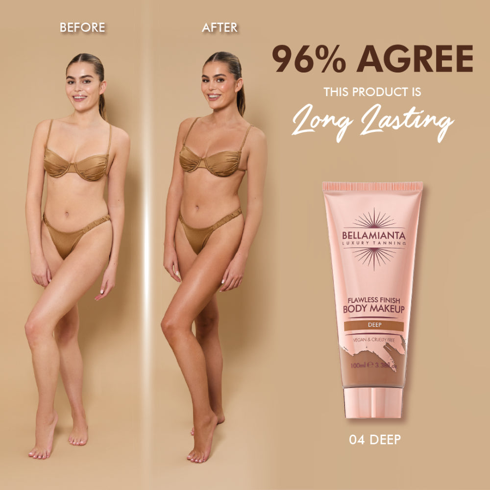 Bellamianta Flawless Finish Body Makeup Deep 100ml