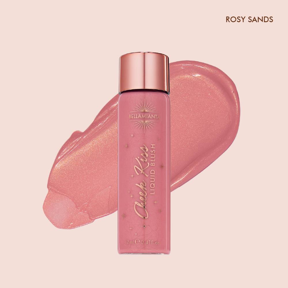 Bellamianta Cheek Kiss Liquid Blush Rosy Sands 12ml