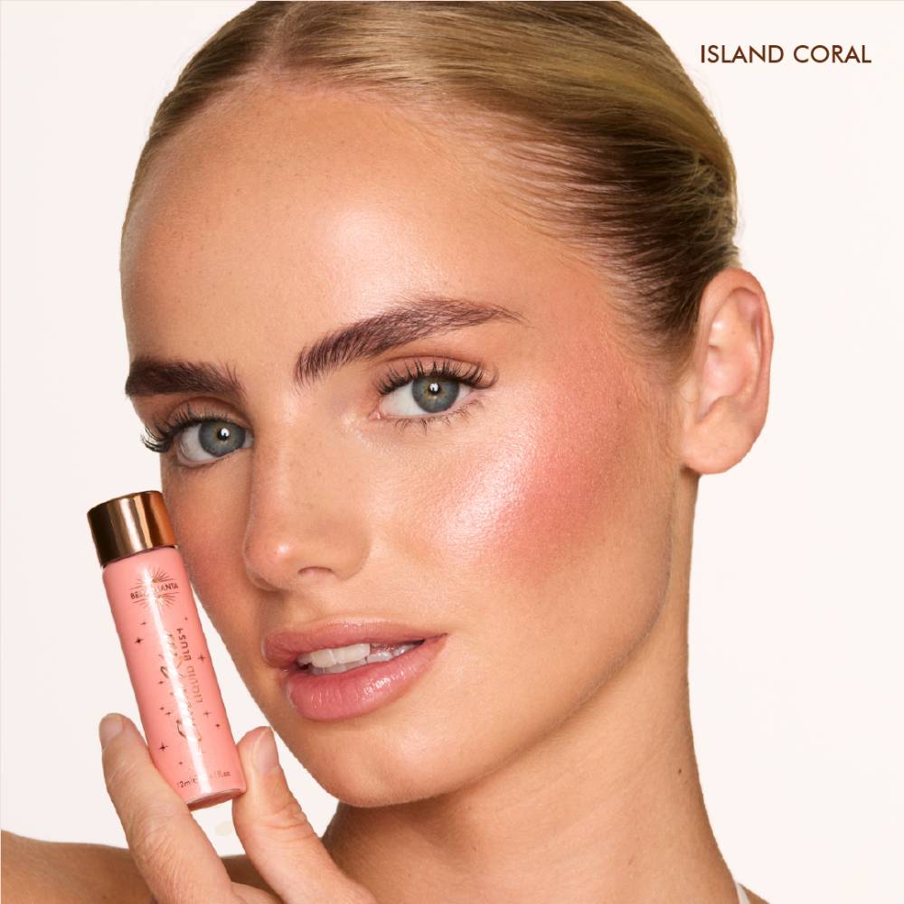 Bellamianta Cheek Kiss Liquid Blush Island Coral 12ml