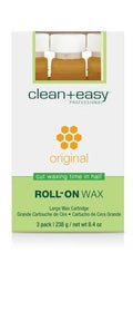 Clean+Easy Original Roll-On Wax Refill Cartridge Large (3)