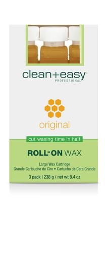 Clean+Easy Original Roll-On Wax Refill Cartridge Large (3)