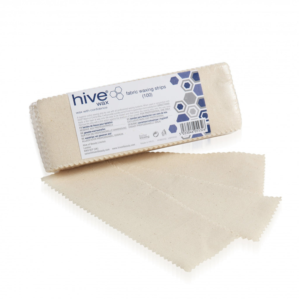 Hive Natural Cotton Fabric Strips (100)