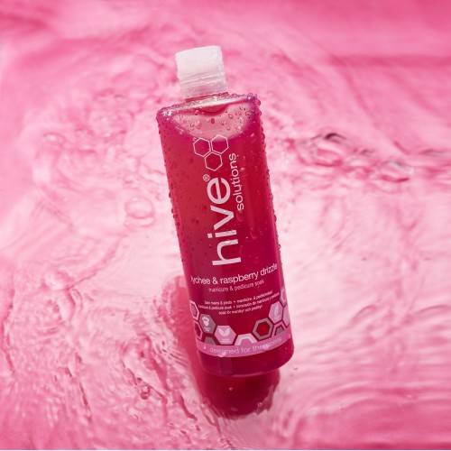 Hive Lychee & Raspberry Drizzle Manicure & Pedicure Soak 400ml