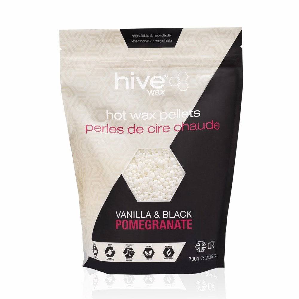Hive Hot Wax Pellets Vanilla & Black Pomegranate 700g