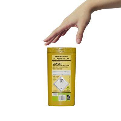 Daniels Sharpsguard Eco Yellow 0.3 Disposable Container